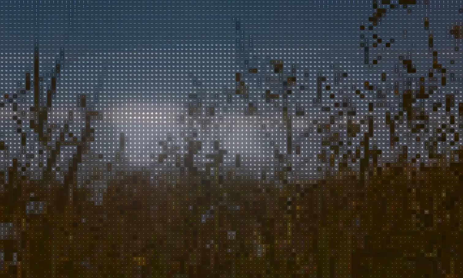 ASCII effect example