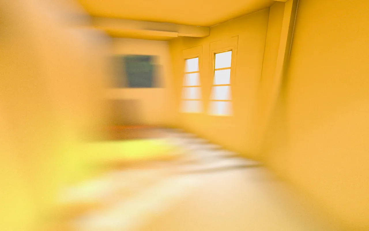 Blur effect example