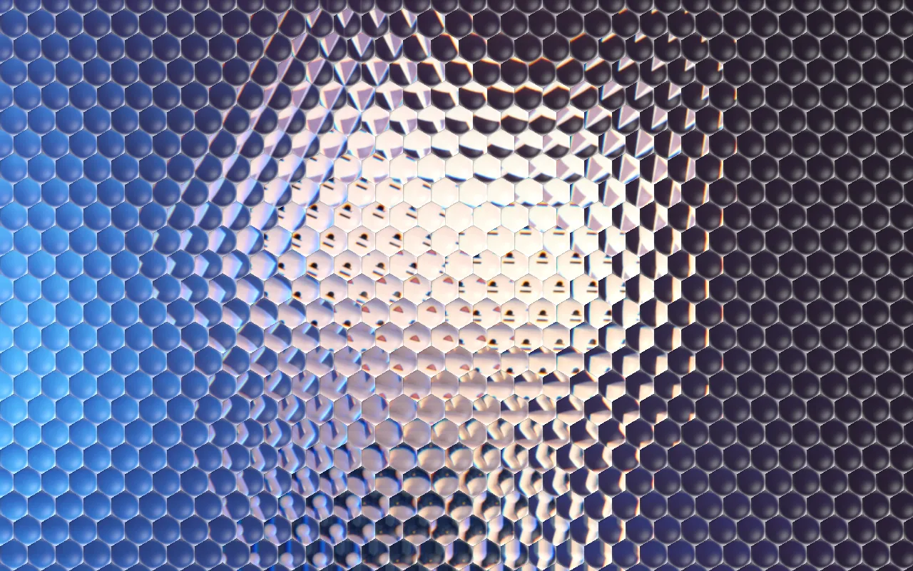 Glass effect example
