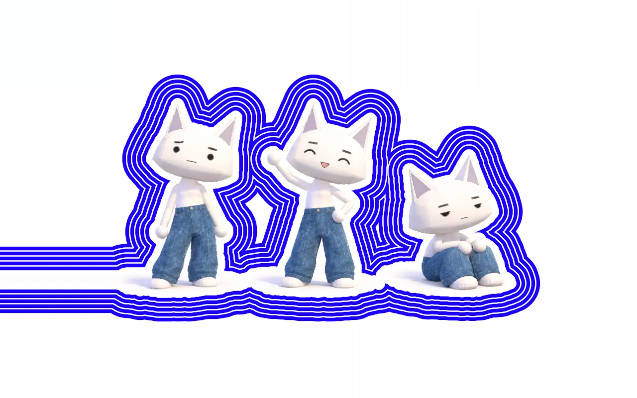 Outline effect example