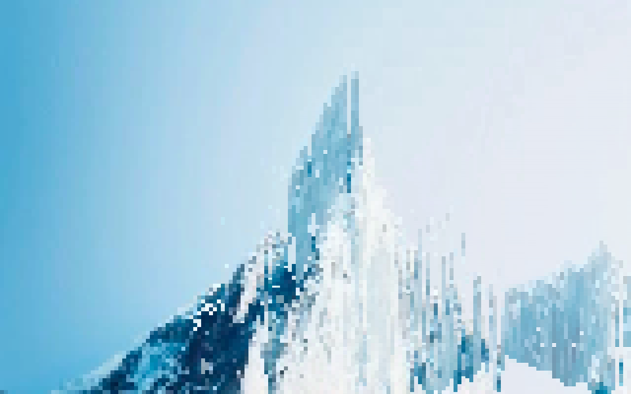 Pixel Sorting effect example